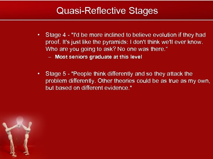 Quasi-Reflective Stages • Stage 4 - 