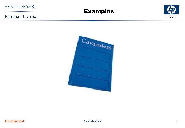 Engineer Training Confidential Examples Substrates 48 