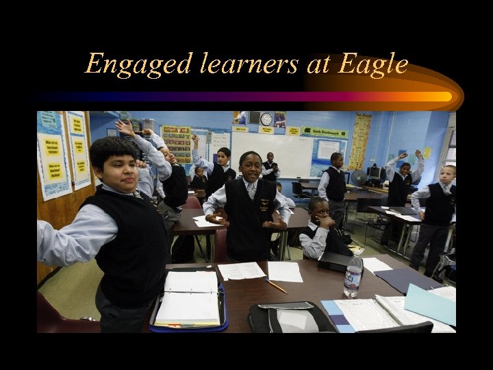 Engaged learners at Eagle 