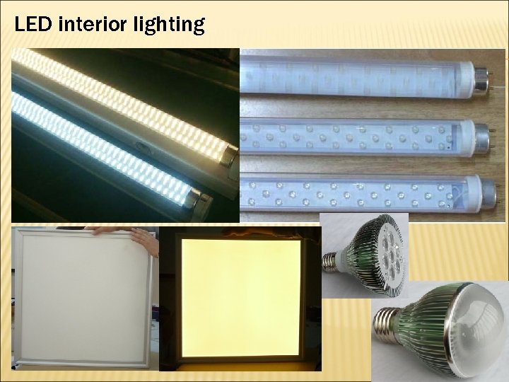 LED interior lighting 