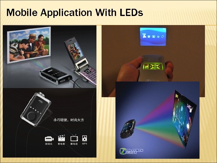 Mobile Application With LEDs 