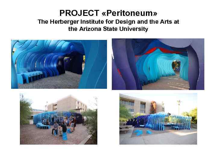 PROJECT «Peritoneum» The Herberger Institute for Design and the Arts at the Arizona State