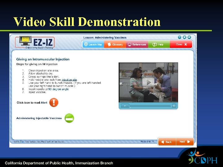Video Skill Demonstration 