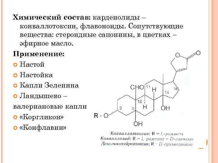 Стероидные сапонины. Коргликон формула структурная. Хим структура сердечных гликозидов. Сердечные гликозиды конваллозид. Сапонины формула химическая.