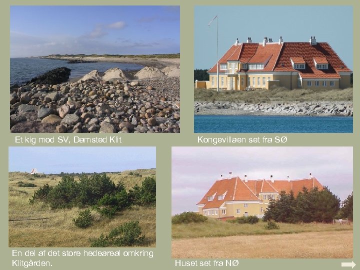 Et kig mod SV, Damsted Klit En del af det store hedeareal omkring Klitgården.