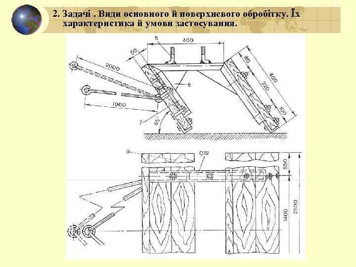 2. Задачі. Види основного й поверхневого обробітку. Їх характеристика й умови застосування. 