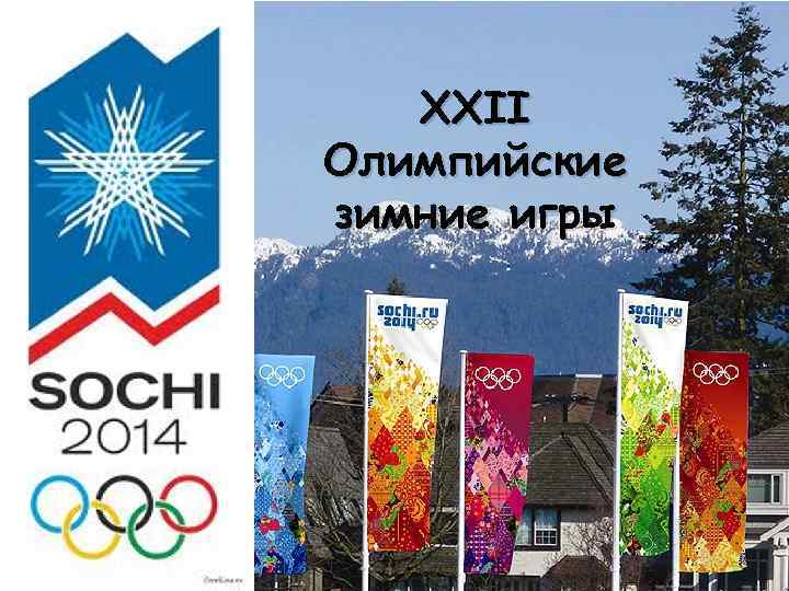 XXII Олимпийские зимние игры 