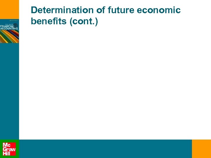 Determination of future economic benefits (cont. ) 