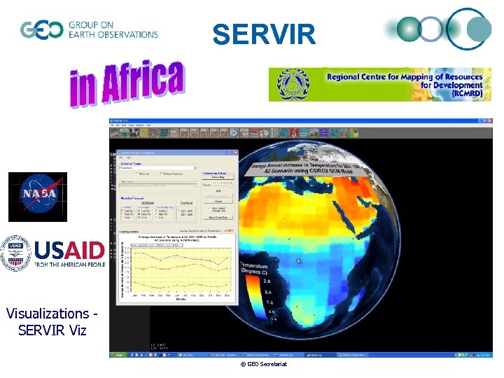 SERVIR Visualizations SERVIR Viz © GEO Secretariat 