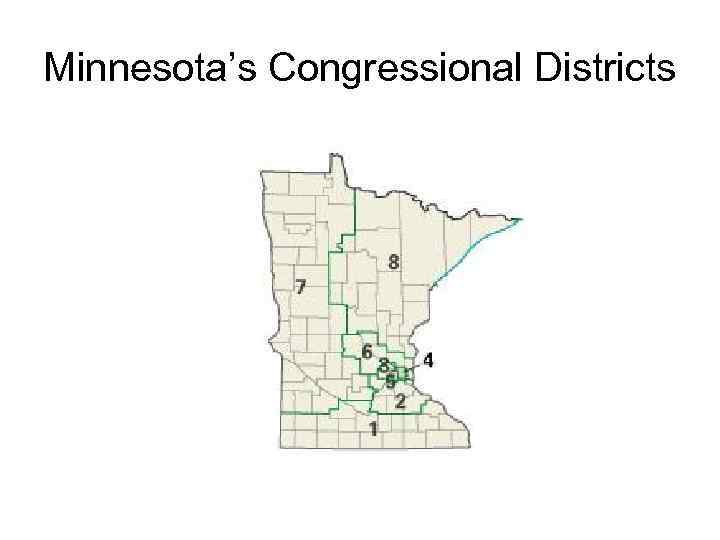 Minnesota’s Congressional Districts 