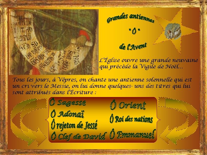 L’Église ouvre une grande neuvaine qui précède la Vigile de Noël… Tous les jours,