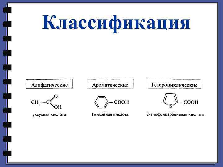 Классификация 