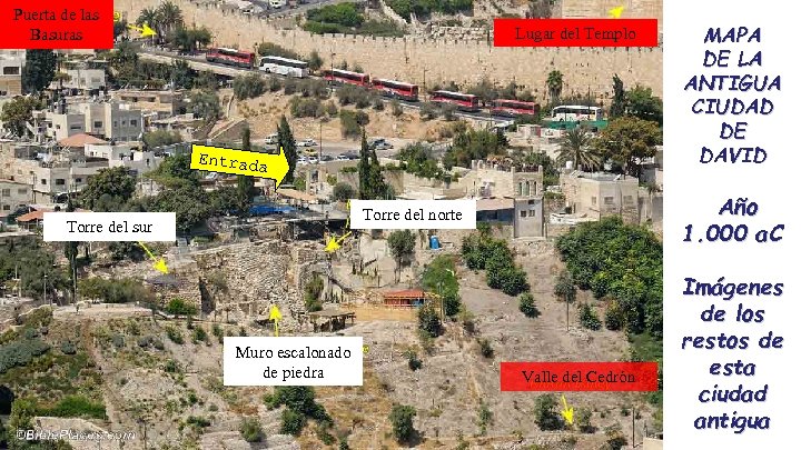 Puerta de las Basuras Lugar del Templo Entrada Año 1. 000 a. C Torre