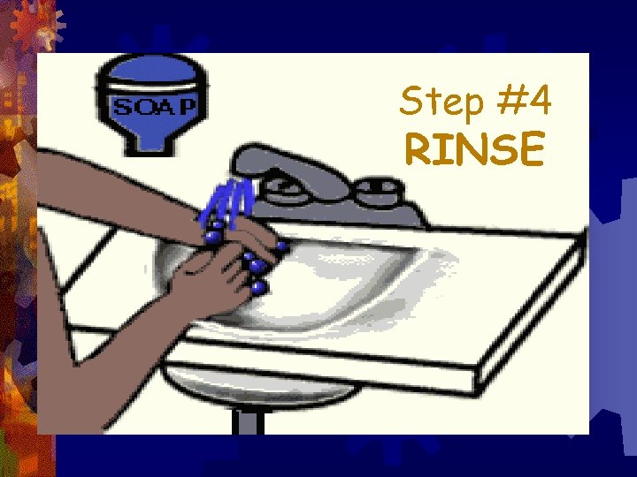 Step #4 RINSE 