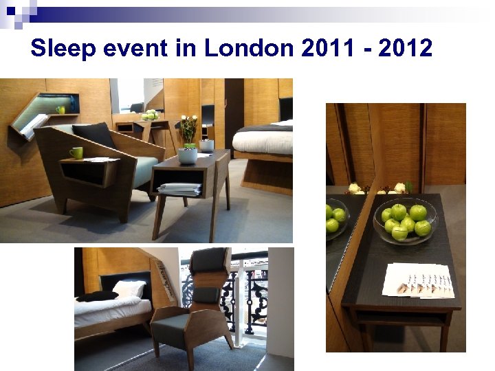 Sleep event in London 2011 - 2012 