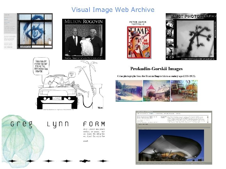 Visual Image Web Archive 