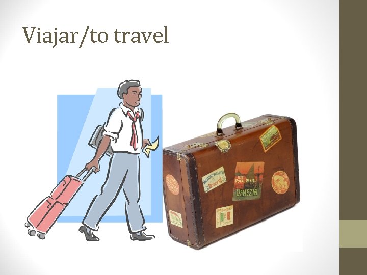 Viajar/to travel 