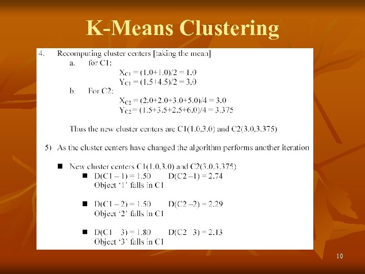 K-Means Clustering 10 