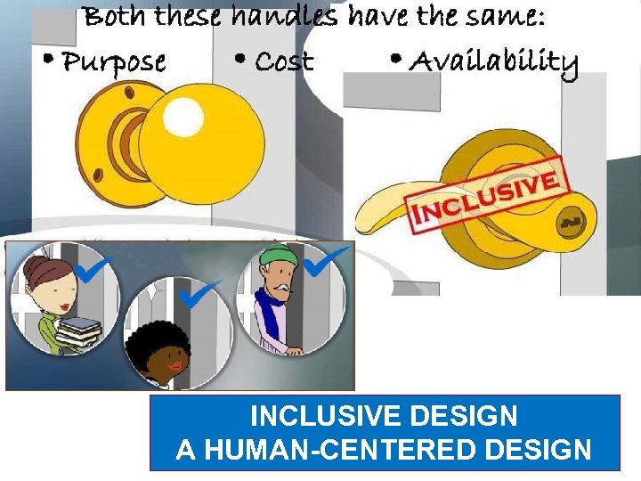 INCLUSIVE DESIGN A HUMAN-CENTERED DESIGN 