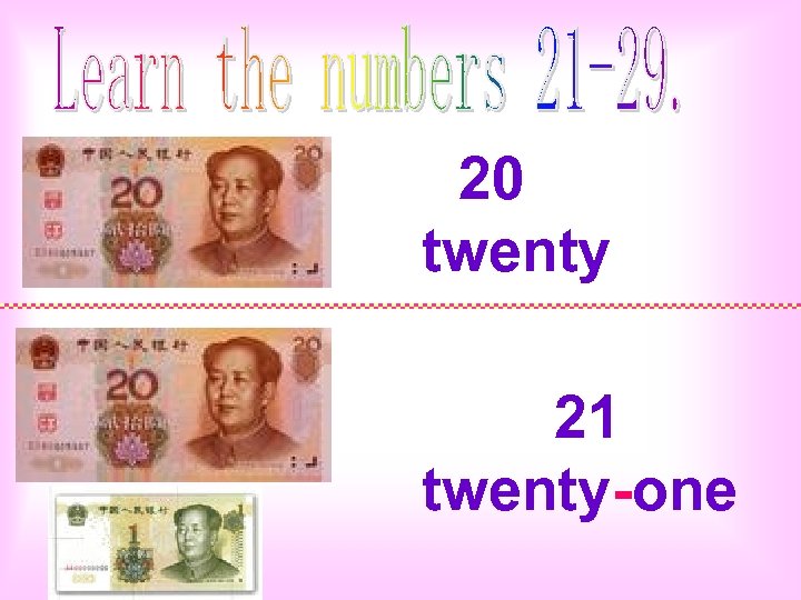20 twenty 21 twenty-one 