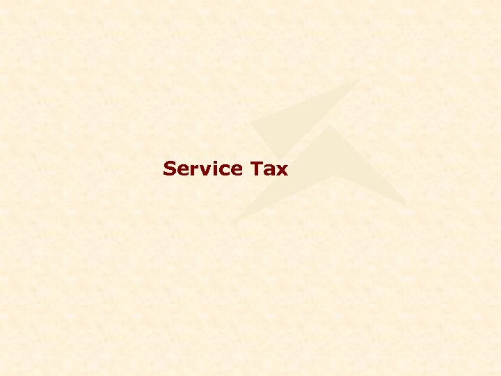 Service Tax 