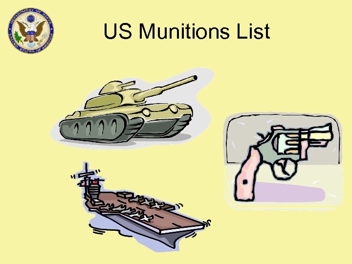 US Munitions List 