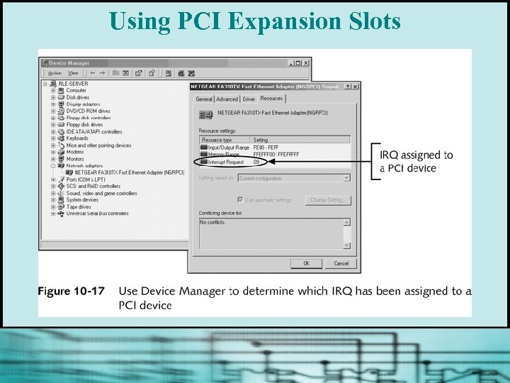 Using PCI Expansion Slots 