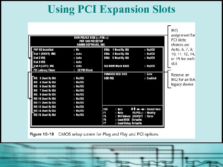 Using PCI Expansion Slots 