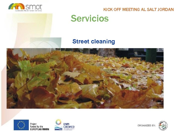 KICK OFF MEETING AL SALT JORDAN Servicios Street cleaning 