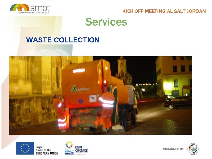 KICK OFF MEETING AL SALT JORDAN Services WASTE COLLECTION 