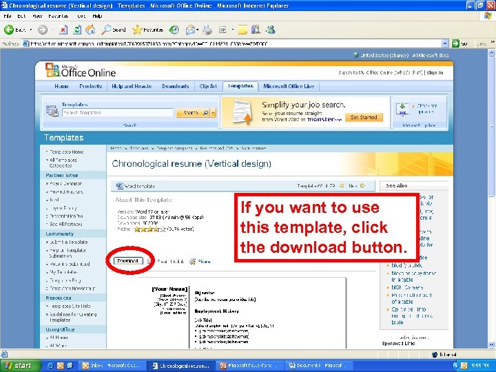 If you want to use this template, click the download button. 