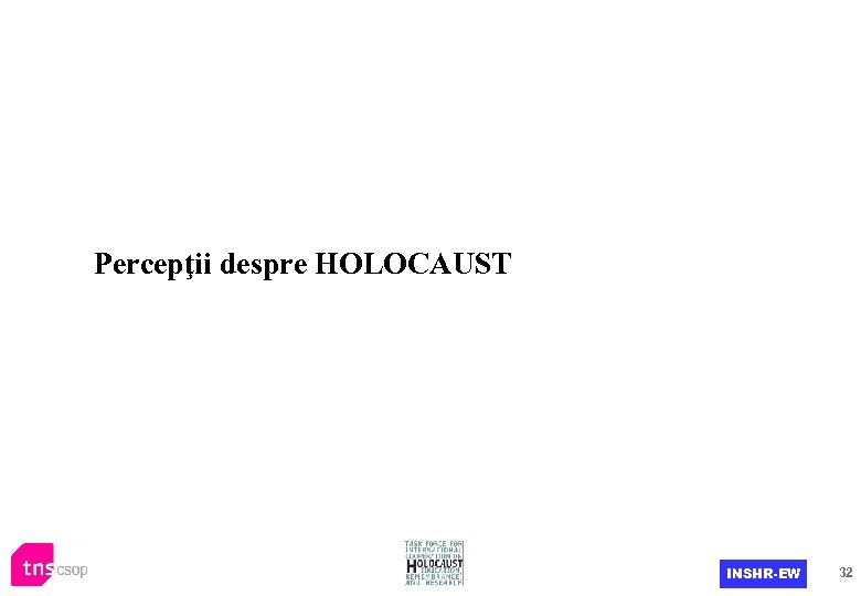 Percepţii despre HOLOCAUST INSHR-EW 32 