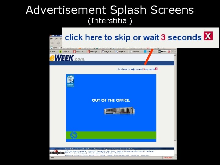 Advertisement Splash Screens (Interstitial) 