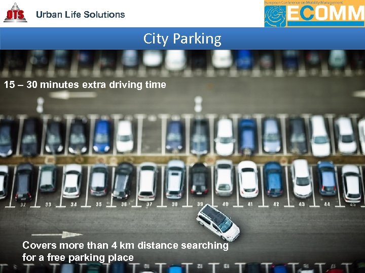 Urban Life Solutions City Parking 15 – 30 minutes extra driving time Covers more