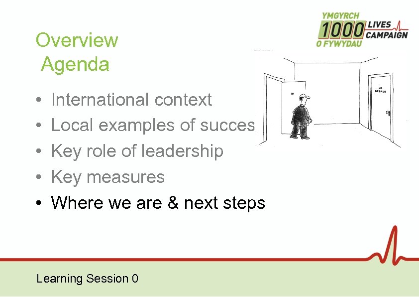 Overview Agenda • • • International context Local examples of success Key role of