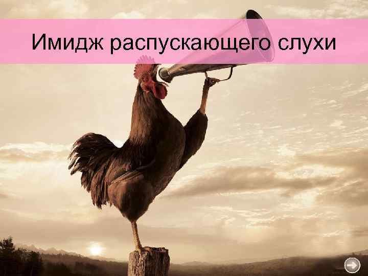 Имидж распускающего слухи 