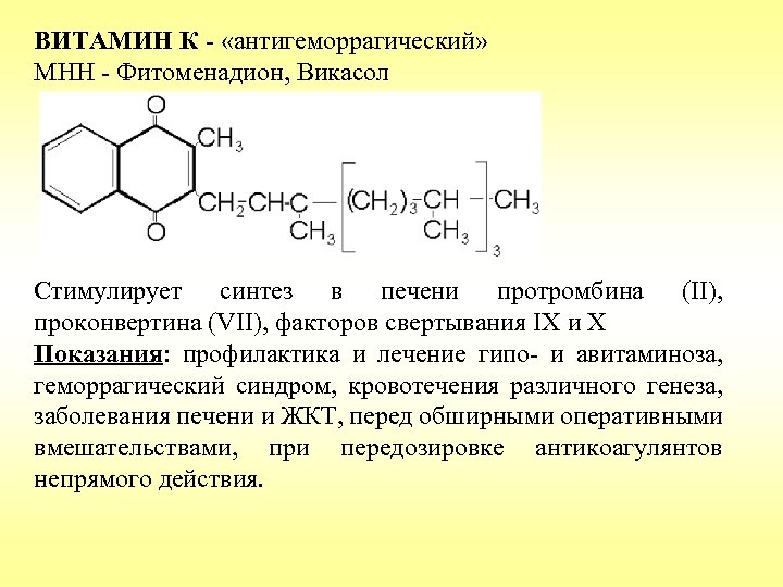 Водорастворимые витамины фармакология презентация