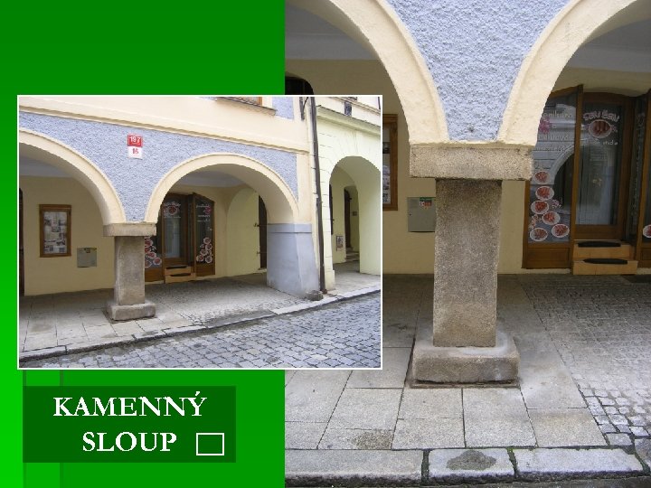 KAMENNÝ SLOUP 