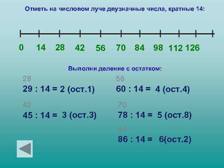 Все двузначные числа кратные 7