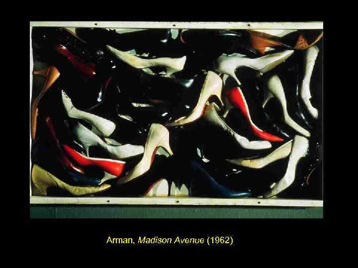 Arman, Madison Avenue (1962) 
