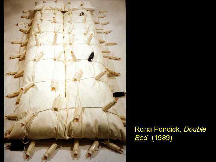 Rona Pondick, Double Bed (1989) 