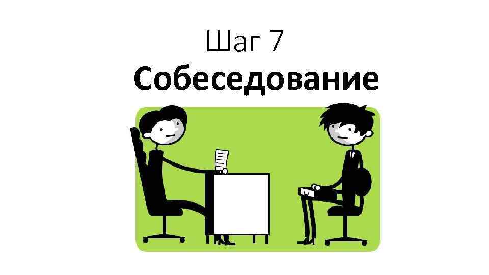 Шаг 7 Собеседование 