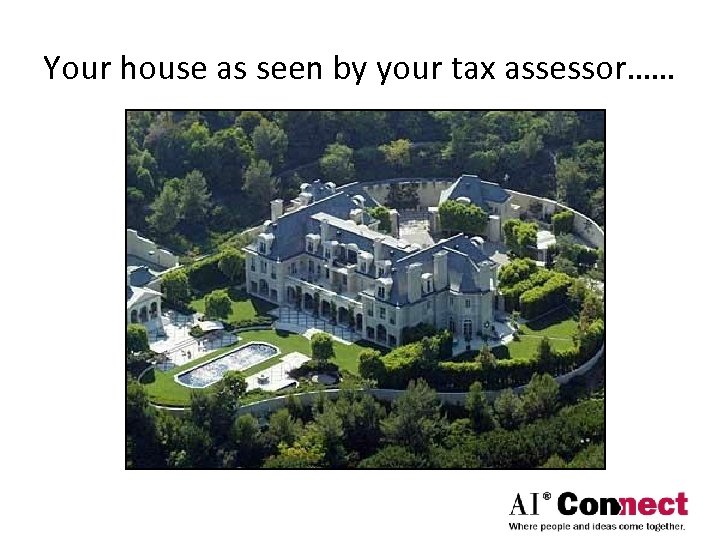 Your house as seen by your tax assessor…… 