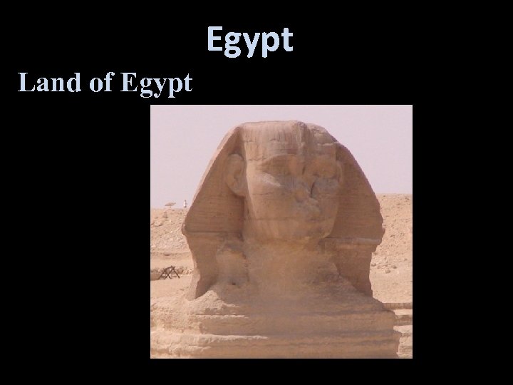Egypt Land of Egypt 