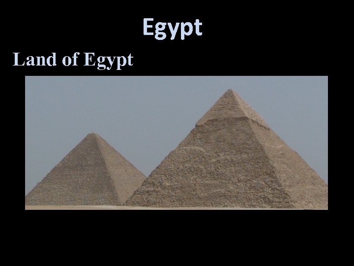 Egypt Land of Egypt 