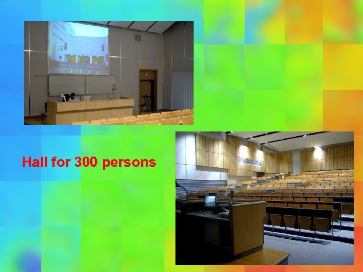 Hall for 300 persons 