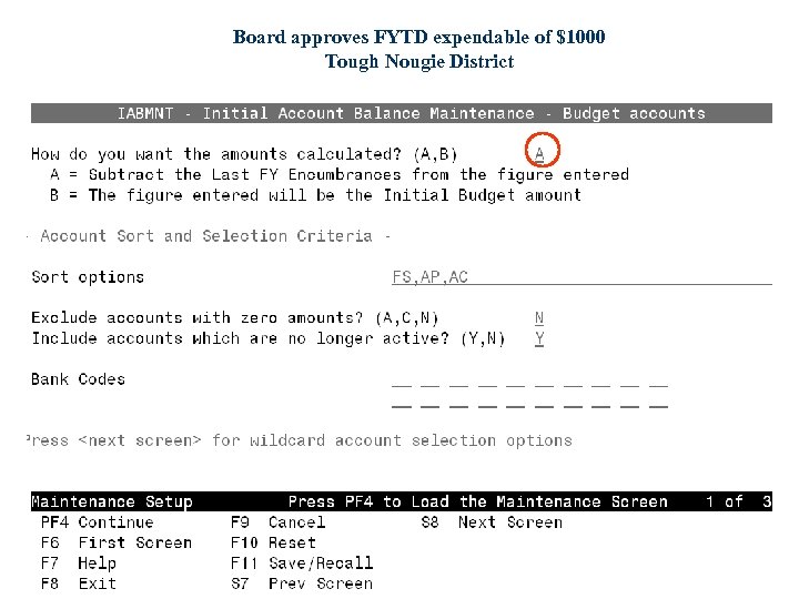 Board approves FYTD expendable of $1000 Tough Nougie District 