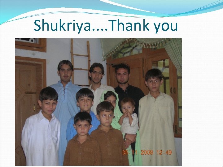 Shukriya. . Thank you 