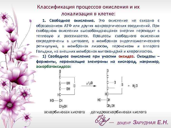 Прочитайте статью в рубрике это интересно предложите схему отражающую биологическое окисление клетке