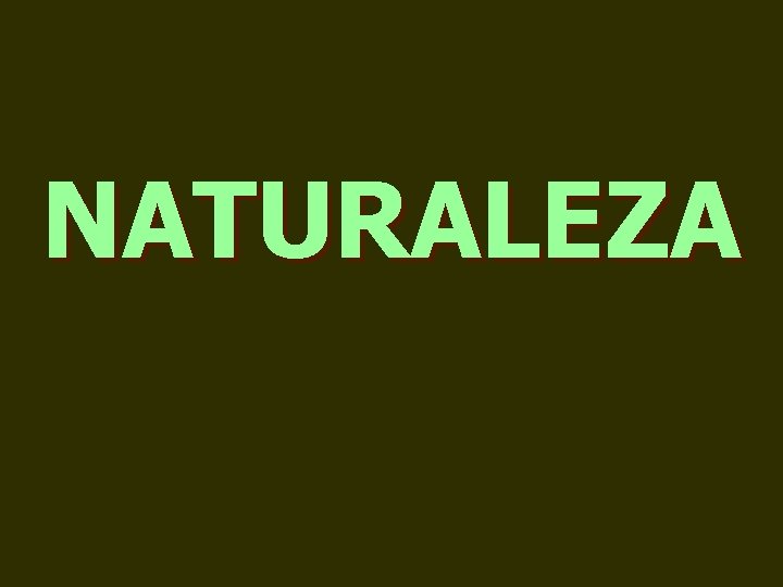 NATURALEZA 